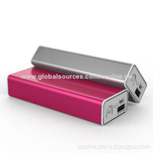 Portable 5,200mAh Power Bank with Chargeable Hand Warmer, 5V, 2,000mA Output
